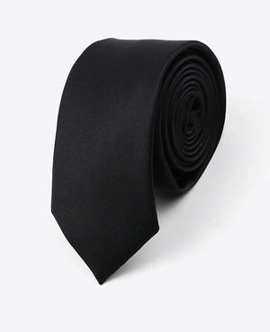 Corbata Negro Hombre en Poliéster | Anatole - Unipap's
