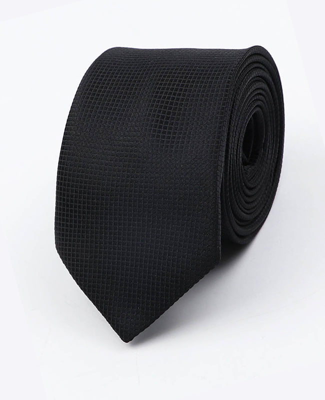 Corbata Negro Hombre en Poliéster | Martin - Unipap's