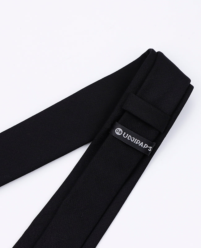 Corbata Negro Hombre en Poliéster | Octave - Unipap's