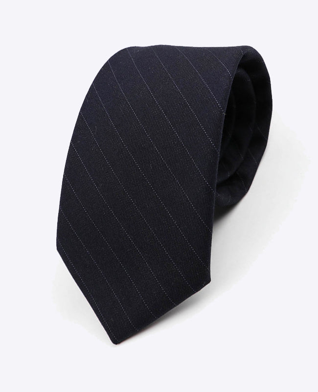 Corbata Negro n°2 Hombre en Poliéster | Gaston - Unipap's