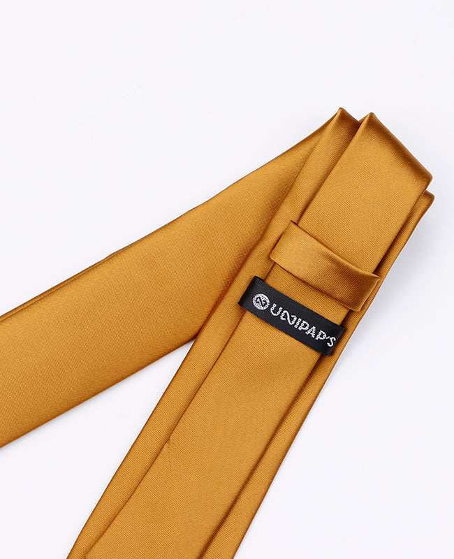 Corbata Dorada n°1 Hombre en Poliéster | Jules - Unipap's