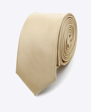 Corbata Or n°2 Hombre en Poliéster | Jules - Unipap's