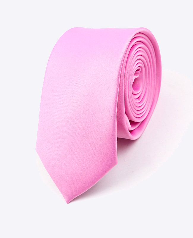 Corbata Rosa n°1 Hombre en Poliéster | Anatole - Unipap's