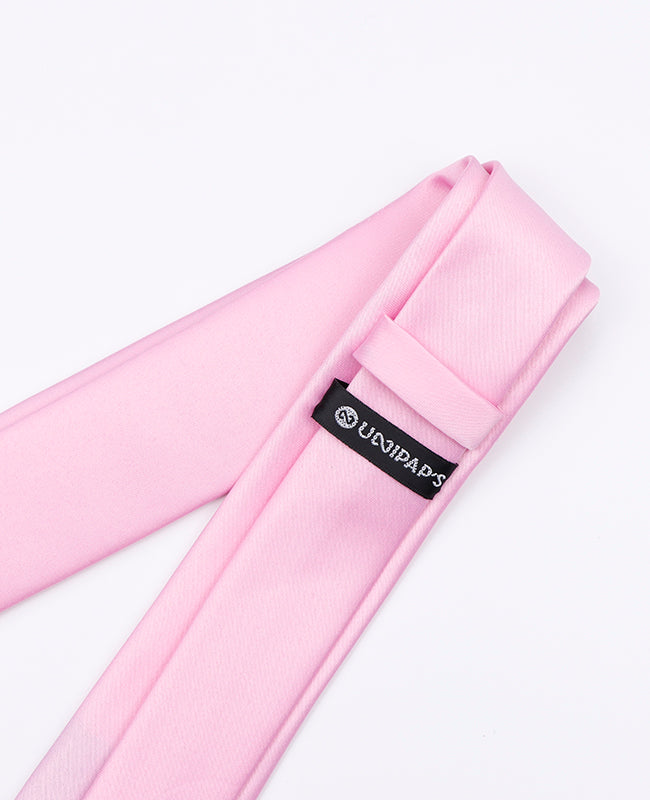 Corbata Rosa n°1 Hombre en Poliéster | Anatole - Unipap's