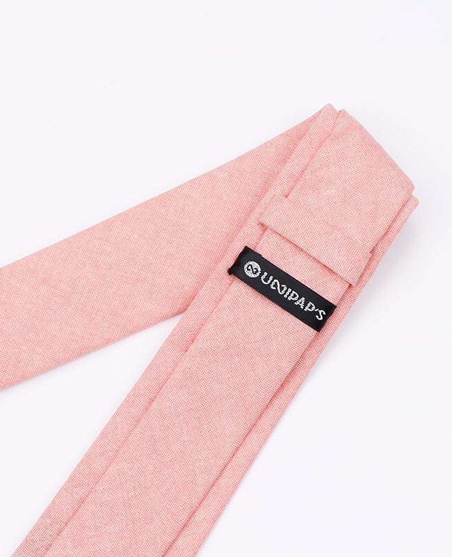 Corbata Rosa n°1 Hombre en Algodón | Edgard - Unipap's