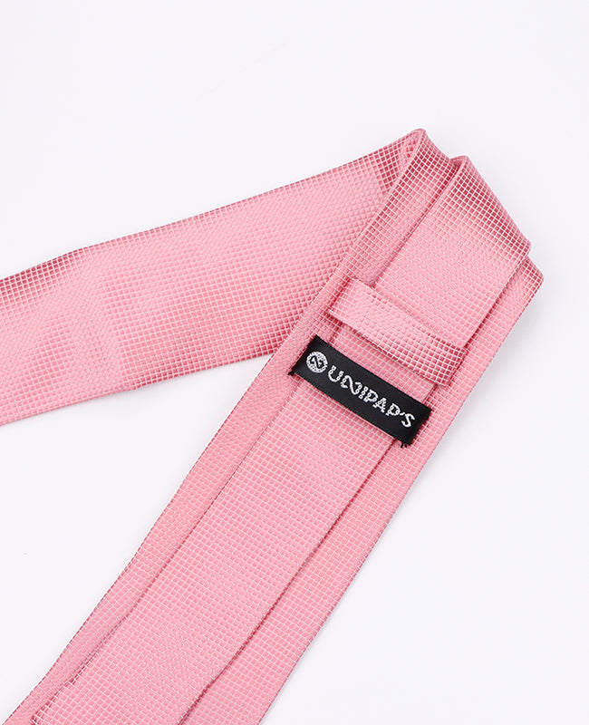Corbata Rosa n°1 Hombre en Poliéster | Martin - Unipap's