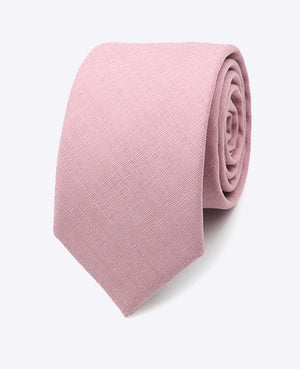 Corbata Rosa Hombre en Poliéster | Octave - Unipap's