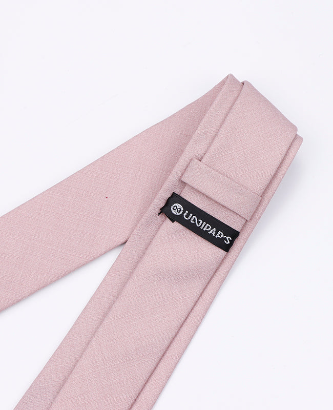 Corbata Rosa Hombre en Poliéster | Octave - Unipap's