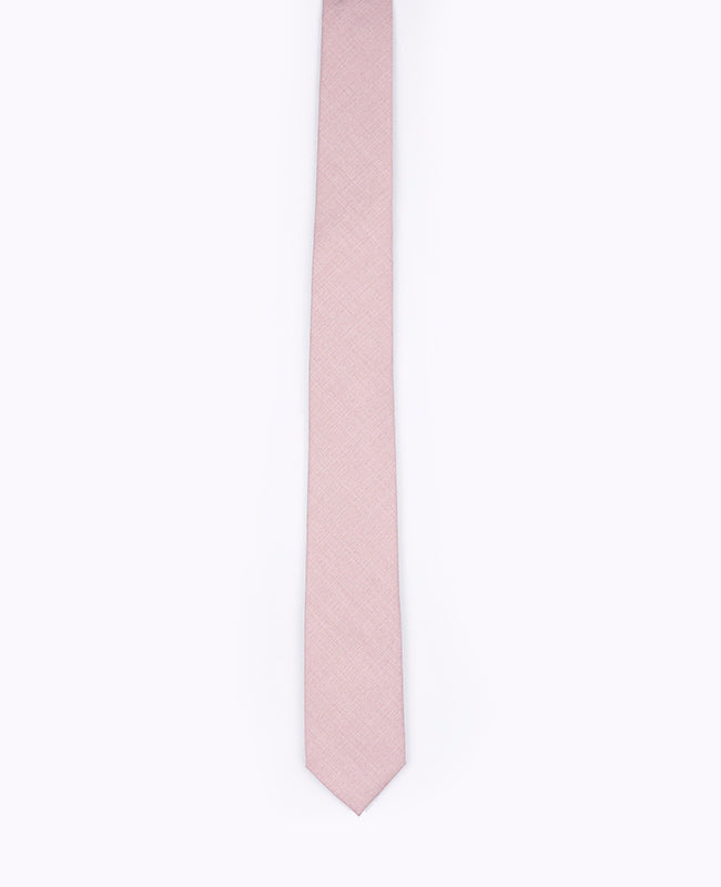 Corbata Rosa Hombre en Poliéster | Octave - Unipap's