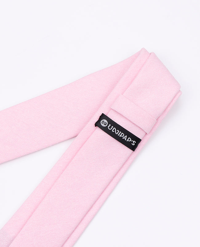 Corbata Rosa n°2 Hombre en Algodón | Edgard - Unipap's
