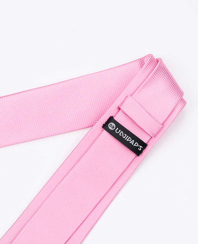 Corbata Rosa n°2 Hombre en Poliéster | Martin - Unipap's
