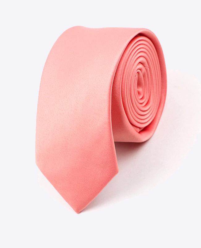 Corbata Rosa n°3 Hombre en Poliéster | Anatole - Unipap's