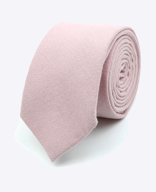 Corbata Rosa n°3 Hombre en Algodón | Edgard | Unipap's