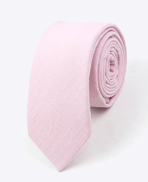 Corbata Rosa n°3 Hombre en Algodón | Oscar - Unipap's