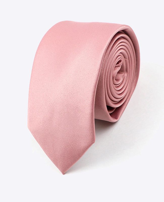 Corbata Rosa n°4 Hombre en Poliéster | Anatole - Unipap's