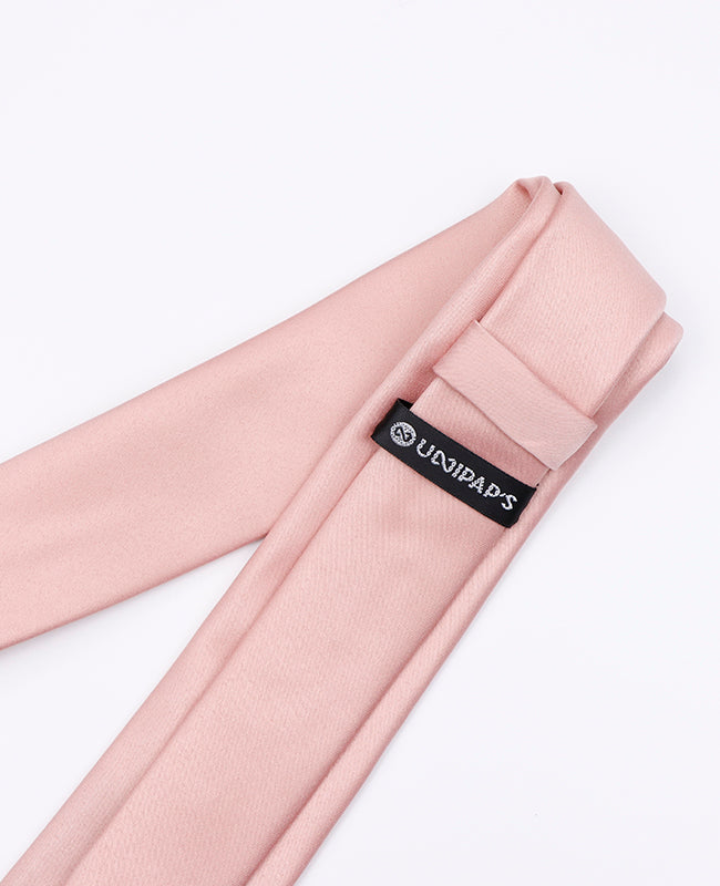 Corbata Rosa n°4 Hombre en Poliéster | Anatole - Unipap's