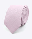 Corbata Rosa n°4 Hombre en Algodón | Edgard | Unipap's