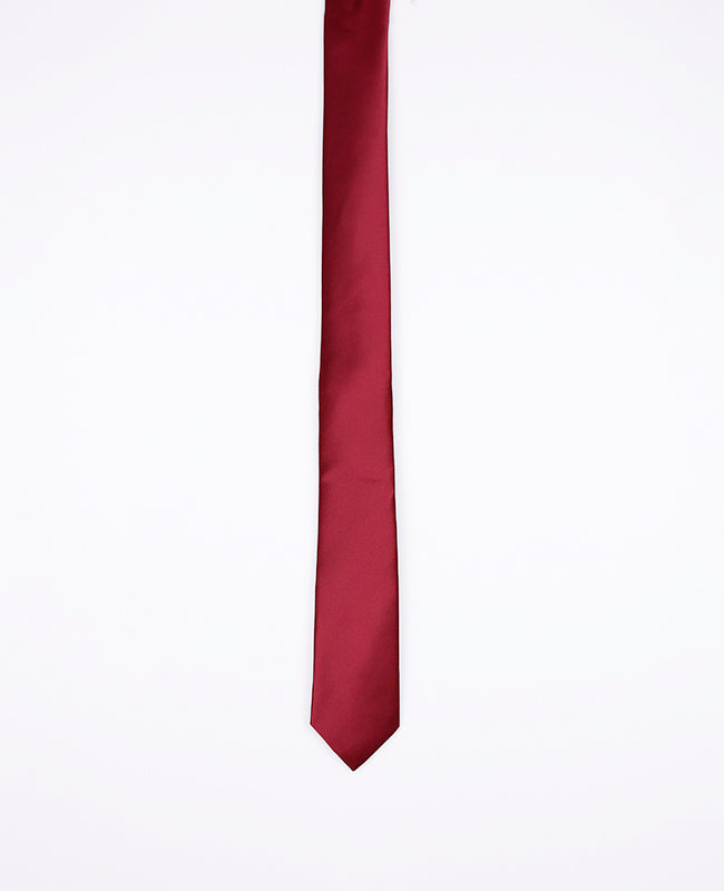 Corbata Rojo n°1 Hombre en Poliéster | Anatole - Unipap's