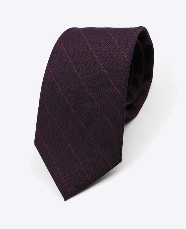 Corbata Rojo Hombre en Poliéster | Gaston - Unipap's