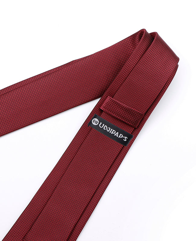 Corbata Rojo n°1 Hombre en Poliéster | Martin - Unipap's
