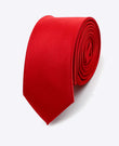 Corbata Rojo n°2 Hombre en Poliéster | Jules - Unipap's