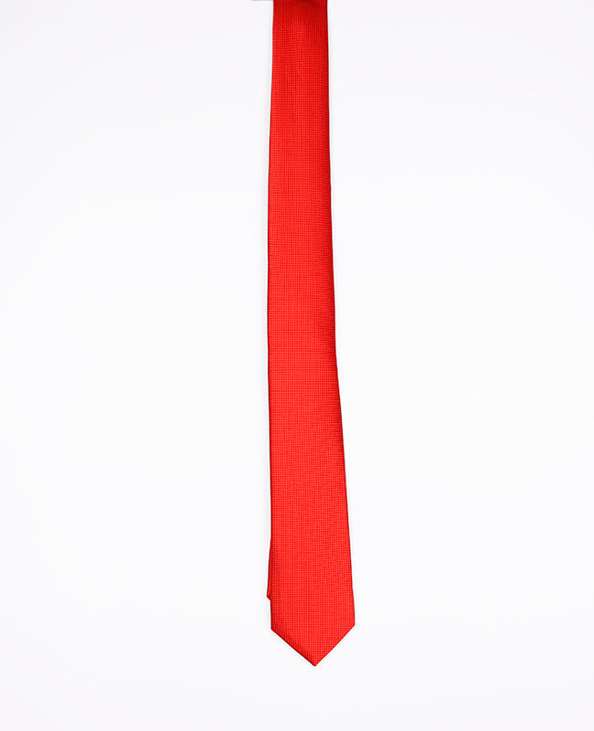 Corbata Rojo n°2 Hombre en Poliéster | Martin - Unipap's