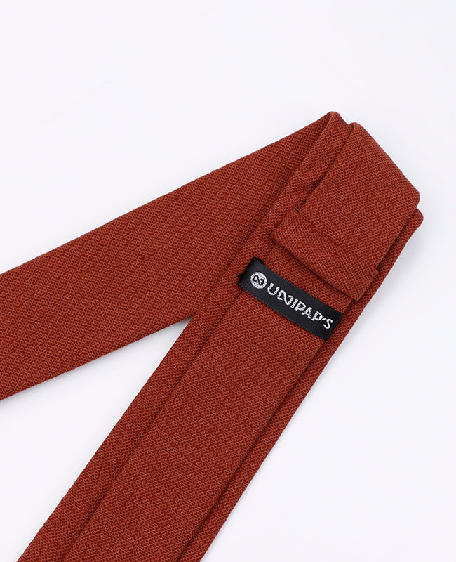 Corbata Rojo Hombre en Algodón | Edgard - Unipap's