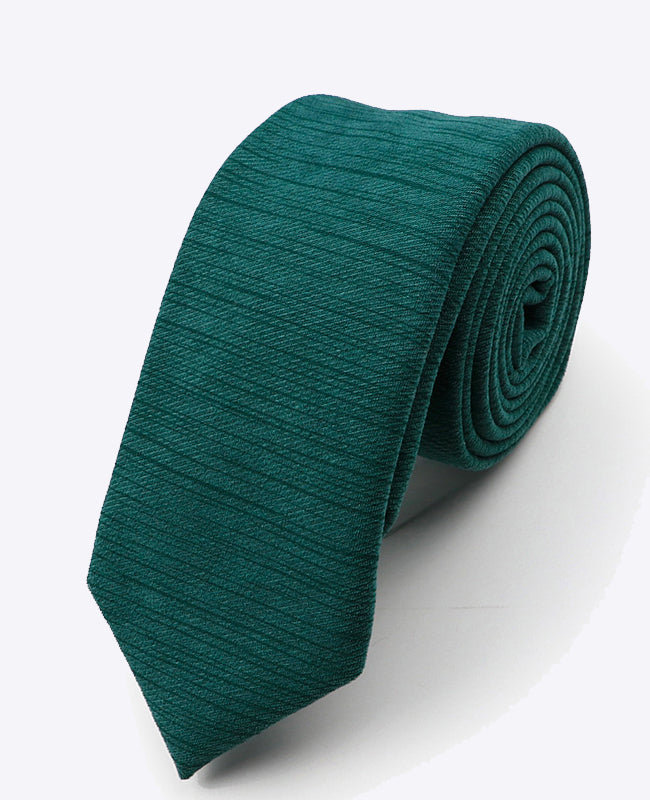 Corbata Verde n°1 Hombre en Poliéster | Augustin - Unipap's