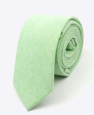 Corbata Verde n°1 Hombre en Algodón | Edgard - Unipap's