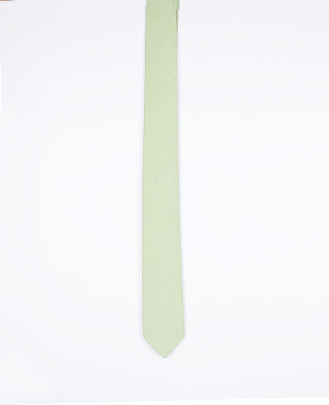 Corbata Verde n°1 Hombre en Algodón | Oscar - Unipap's