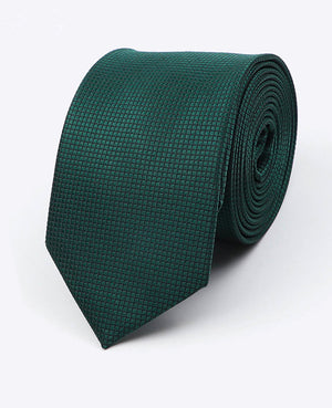 Corbata Verde n°2 Hombre en Poliéster | Martin - Unipap's