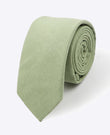 Corbata Verde n°2 Hombre en Algodón | Oscar - Unipap's