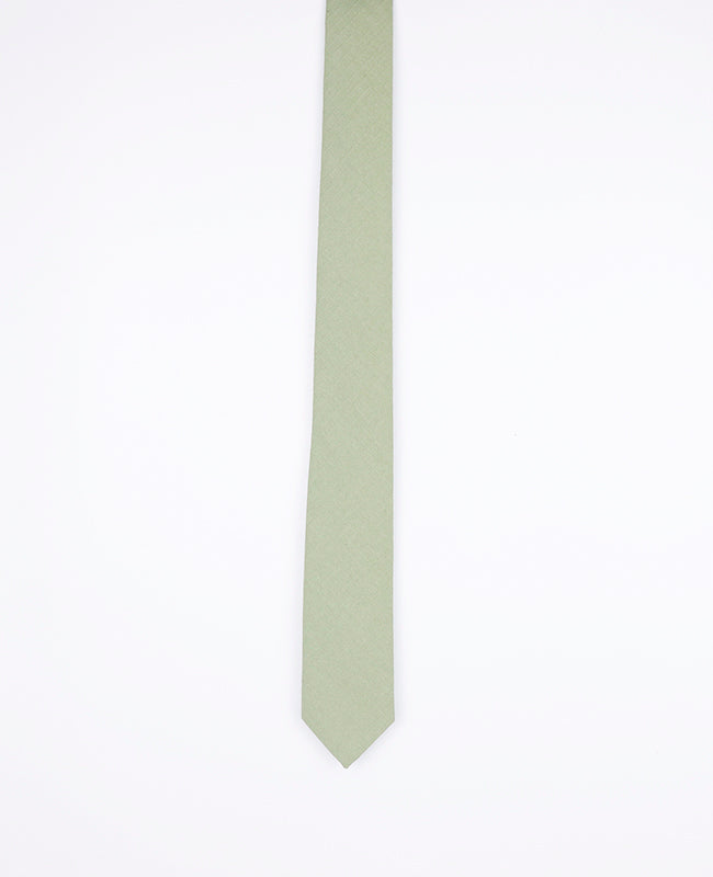 Corbata Verde n°2 Hombre en Algodón | Oscar - Unipap's