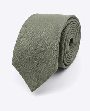 Corbata Verde n°3 Hombre en Algodón | Edgard | Unipap's
