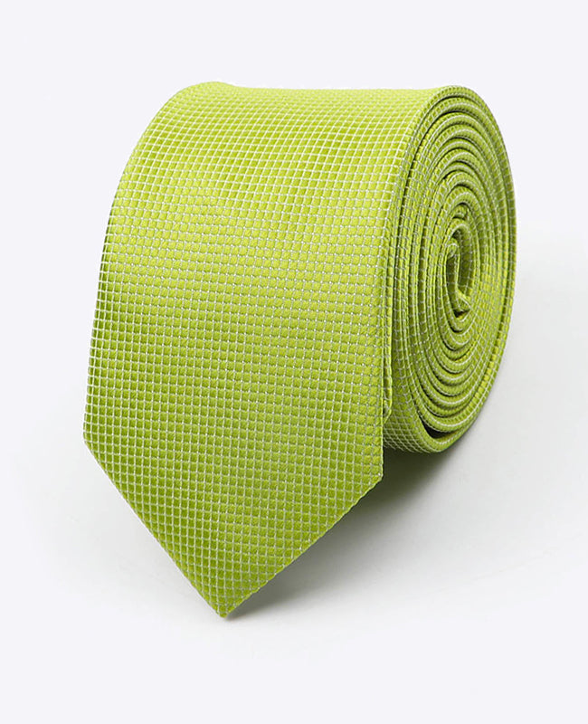 Corbata Verde n°3 Hombre en Poliéster | Martin - Unipap's