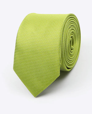 Corbata Verde n°3 Hombre en Poliéster | Martin - Unipap's