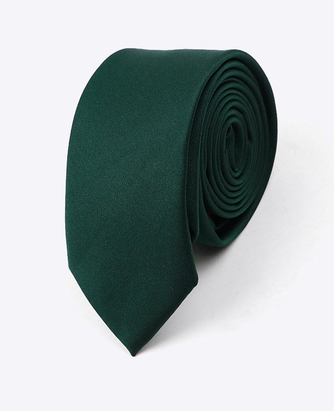Corbata Verde n°4 Hombre en Poliéster | Anatole - Unipap's