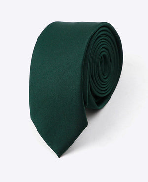 Corbata Verde n°4 Hombre en Poliéster | Anatole - Unipap's