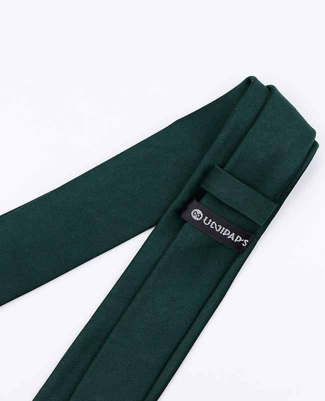 Corbata Verde n°4 Hombre en Poliéster | Anatole - Unipap's