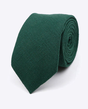 Corbata Verde n°4 Hombre en Algodón | Edgard | Unipap's