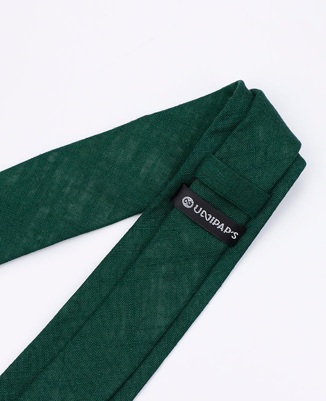 Corbata Verde n°4 Hombre en Algodón | Edgard | Unipap's