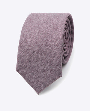 Corbata Violeta n°1 Hombre en Poliéster | Octave - Unipap's