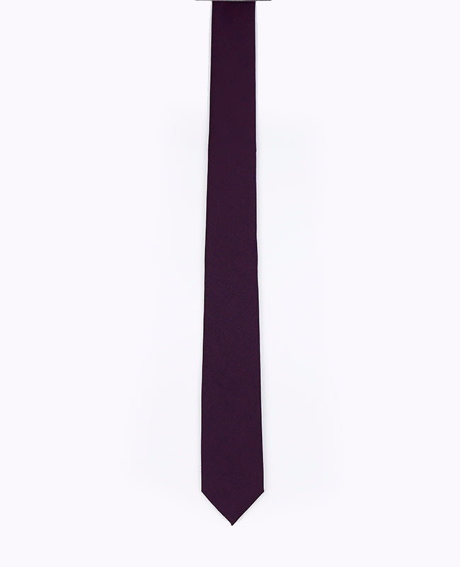 Corbata Violeta n°2 Hombre en Poliéster | Octave - Unipap's