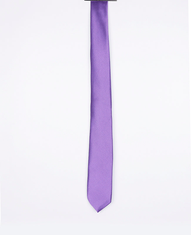 Corbata Violeta n°3 Hombre en Poliéster | Lucien - Unipap's