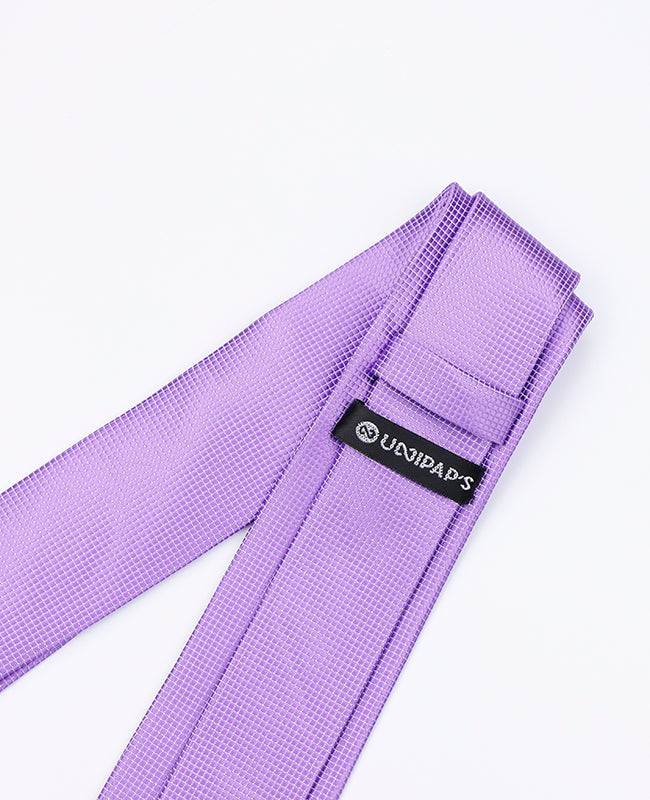 Corbata Violeta n°4 Hombre en Poliéster | Martin - Unipap's