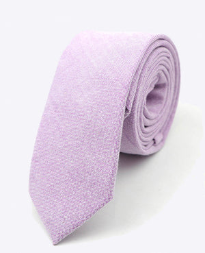 Corbata Violeta Hombre en Algodón | Edgard - Unipap's