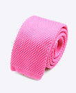 Corbata Rosa n°2 Hombre de Punto «Léon»