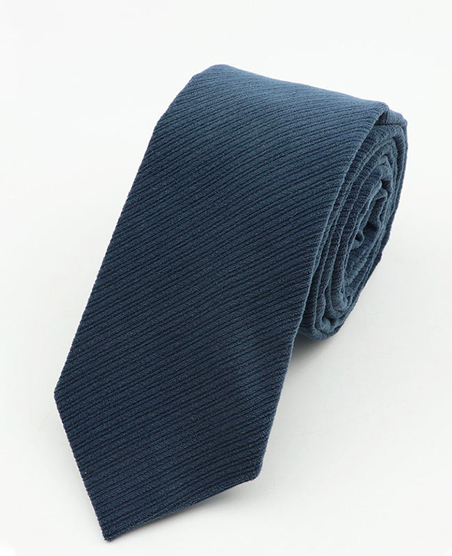 Corbata Azul n°1 Hombre en Terciopelo | Marius - Unipap's