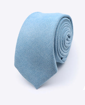Corbata Azul n°3 Hombre en Efecto Terciopelo | Simon - Unipap's