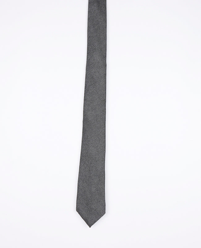 Corbata Gris n°2 Hombre en Efecto Terciopelo | Simon - Unipap's